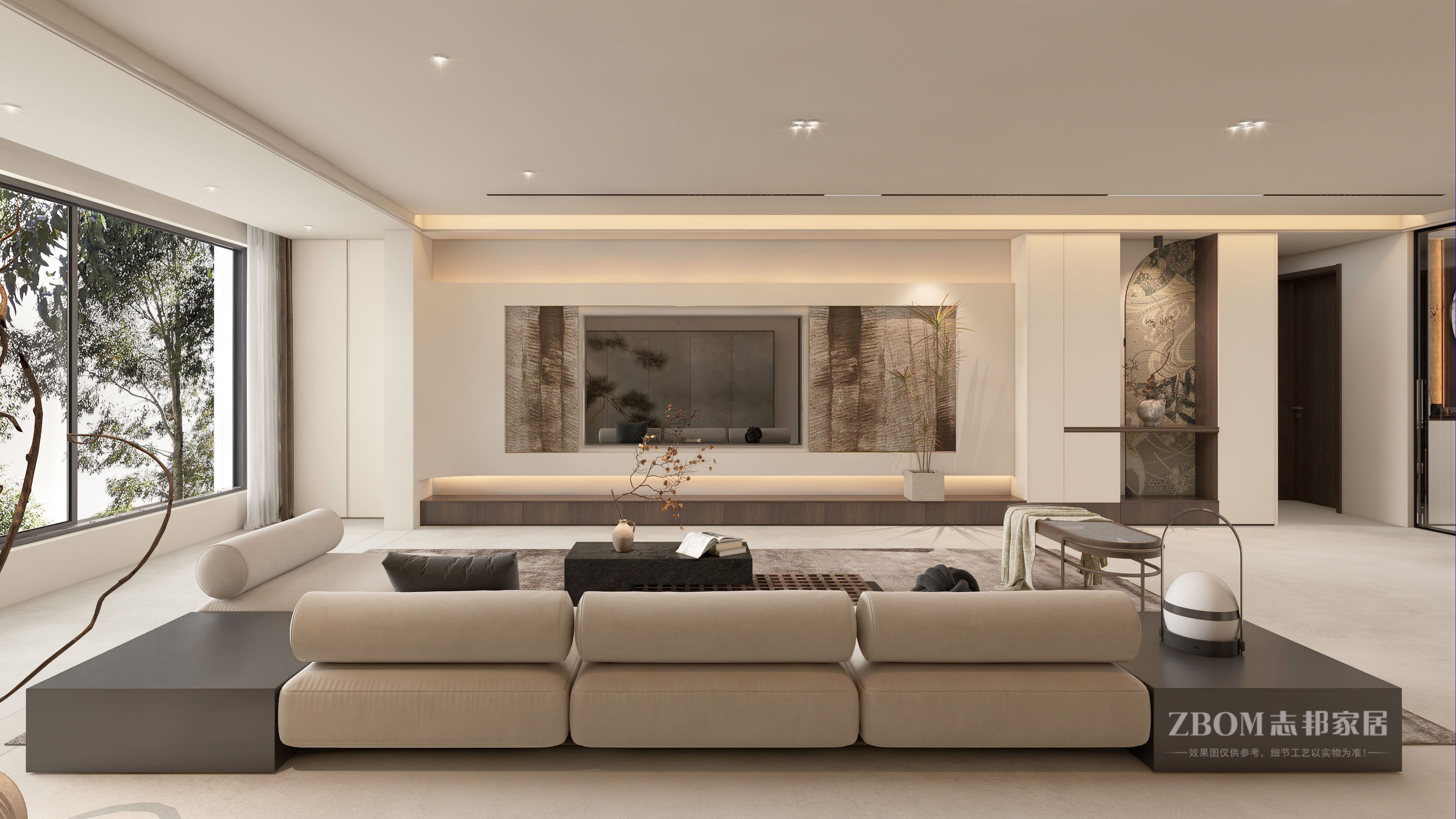 嘉禾瑞祥府新中式落地